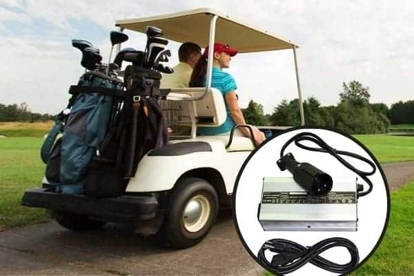 Charging a golf cart battery