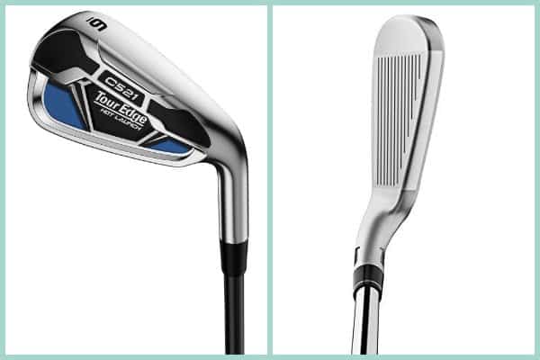 Tour Edge Hot Launch C521 Irons are pictured